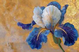 Golden Blooms III - Iris
