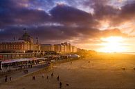 Kurhaus bij zonsondergang van Celine thumbnail