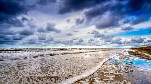 Wolken boven de Noordzee