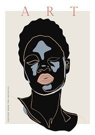 Art Poster by Marja van den Hurk