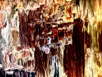 Abstract in oil by Maurice Dawson