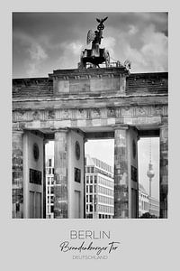 En point de mire : BERLIN Porte de Brandebourg sur Melanie Viola