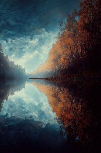 Stille zwischen Wasser und Licht