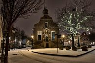  Snow at City Hall Schiedam by Charlene van Koesveld thumbnail