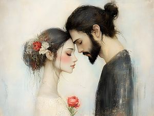 Young couple in love