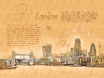 London van Printed Artings