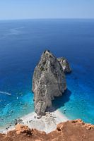 Uitzichtpunt op Mizithres op het Griekse eiland Zakynthos