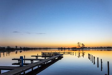 Sunrise Reeuwijkse Plassen von Rinus Lasschuyt Fotografie