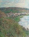 Blick auf Vétheuil, Claude Monet von Meesterlijcke Meesters Miniaturansicht