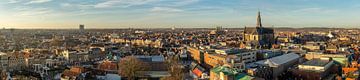 Panorama Haarlem im Morgenlicht von Alex C.