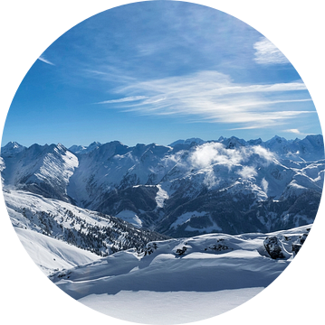 Oostenrijkse Alpen panorama van Sjoerd van der Wal Fotografie