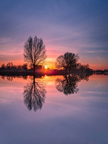 Zonsopkomst Meinerswijk van Eddy Westdijk