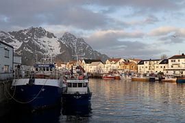 Fischerboote auf den Lofoten von Frank Pietersen