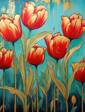 Rode Tulpen van I ❤ Bloemen