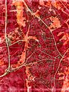 Kaart van Kerkrade in de stijl 'Amber Autumn' van Maporia thumbnail