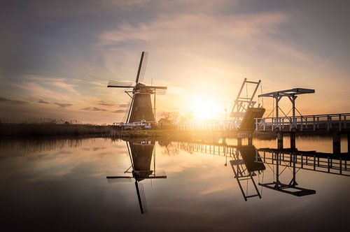 Zonnestraal am Kinderdijk