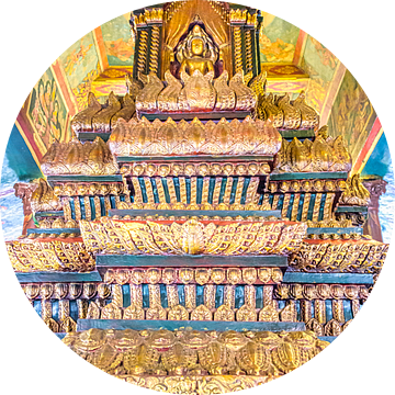 Boeddha in Wat Phnom, Cambodja