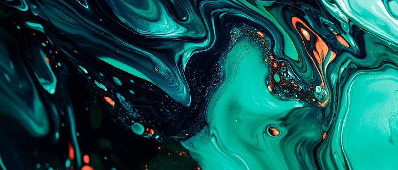 Fascinating abstract colour gradients by Poster Art Shop