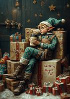 Affiche drôle de Noël