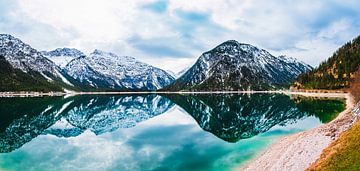 Panorama picture of Plansee in Austria by Mustafa Kurnaz