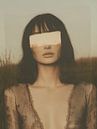 Modern and abstract portrait, polaroid style by Carla Van Iersel thumbnail