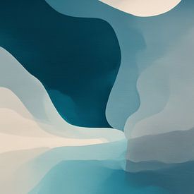 Where Blue Slows Down by Studio Ypie