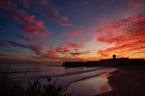 Coucher de soleil spectaculaire
