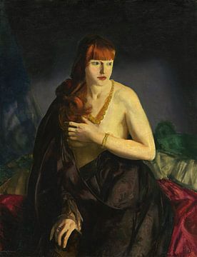 Naakt met rood haar, George Bellows