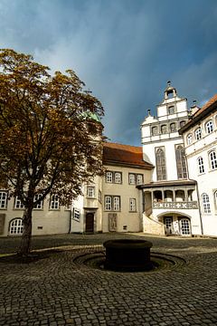Fassade im Innenhof von Schloss Gifhorn von Dieter Walther