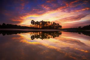 Henschotermeer Reflexionen von Albert Dros