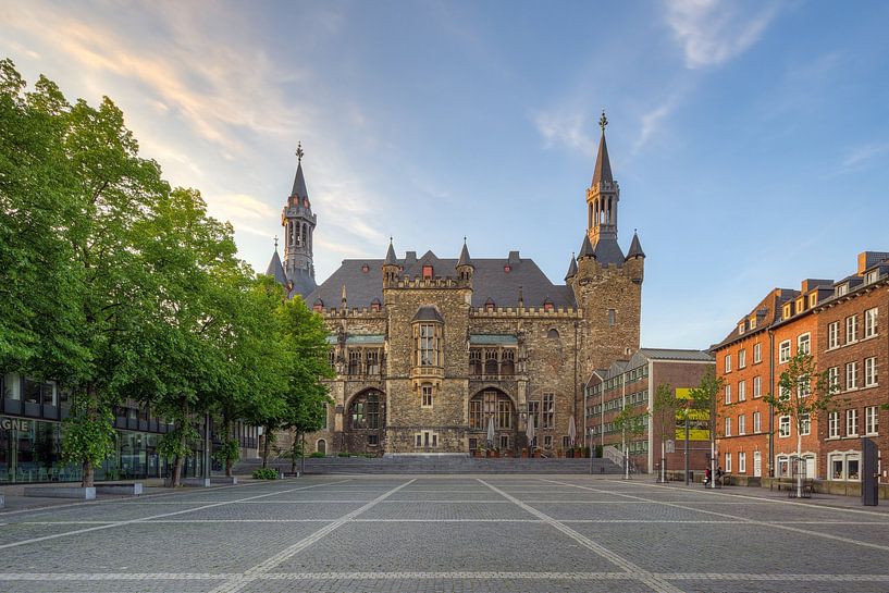 Rathaus Aachen von Michael Valjak