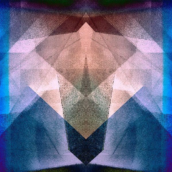 Luminous Art Deco City by Mad Dog Art
