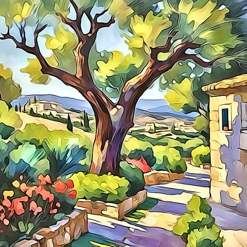 Landscape in Provence #2