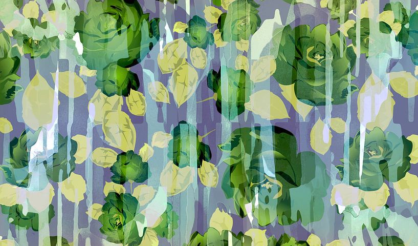 Fleurs de la forêt par FRESH Fine Art