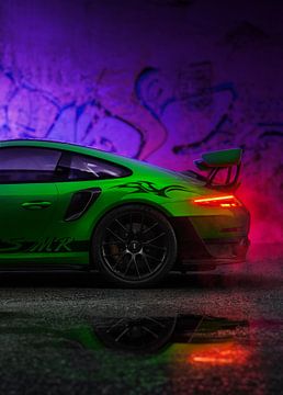 Green Jungle Porsche 911 by John Dan