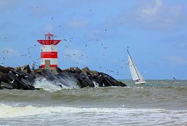 Zeegat Scheveningen by Koos Iperen