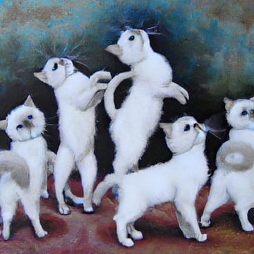 Ballet Cats by Captain Chaos