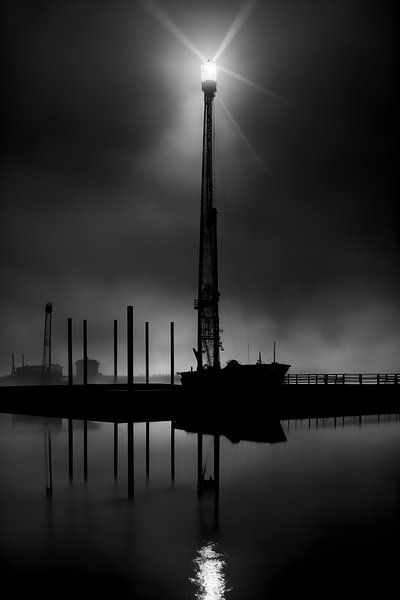At the Docks VII von Lonely Art