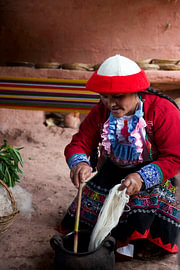 Traditionele Peruaanse wever van Maud around the World