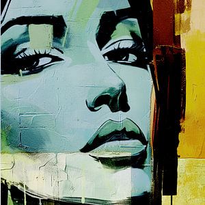 Urbane Kunst im Banksy-Stil