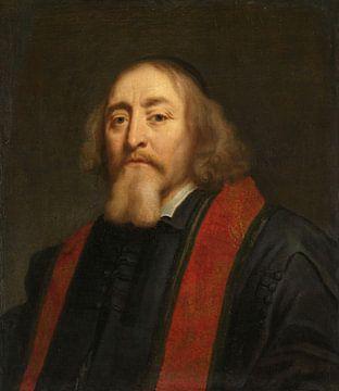 Portrait of Jan Amos Comenius, Jürgen Ovens
