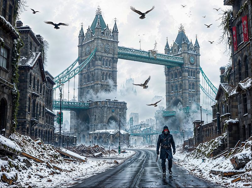 Post-Apokalyptisches London: Eine Stadt im Schweigen von Retrotimes