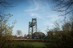 Alte Eisenbahnbrücke De Hef Rotterdam