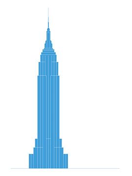 Empire State Building (NYC) van Marcel Kerdijk