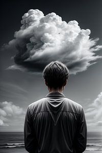 Graue Wolken von H.Remerie Fotografie und digitale Kunst