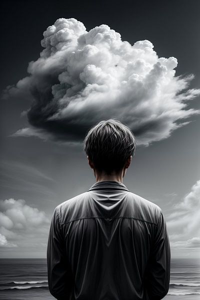 Grey clouds by Hilde Remerie Photography and digital art