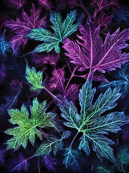 La nature lumineuse : une exploration Kirlian par Retrotimes