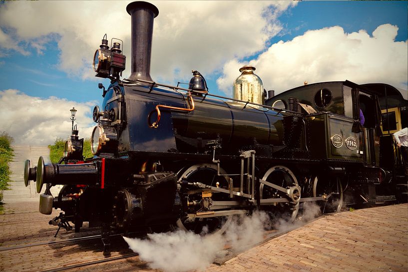 Locomotive à vapeur NS 7742 Bello à Hoorn par PixelPower