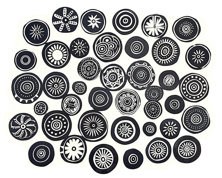 Modern Lines | Lines von ARTEO Gemälde