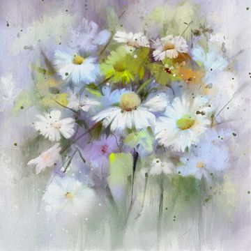 Field Bouquet by annemiek art